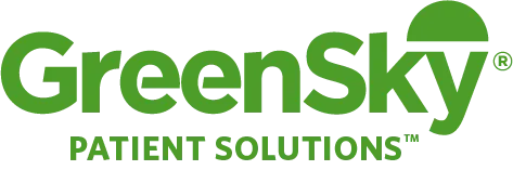GreenSky Patient Solutions logo design.