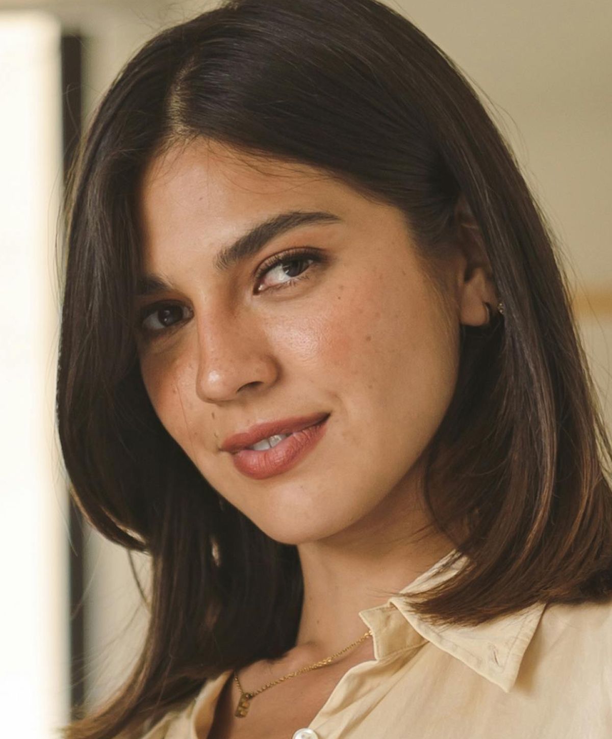 Cosmetic procedure involving injection near the face.