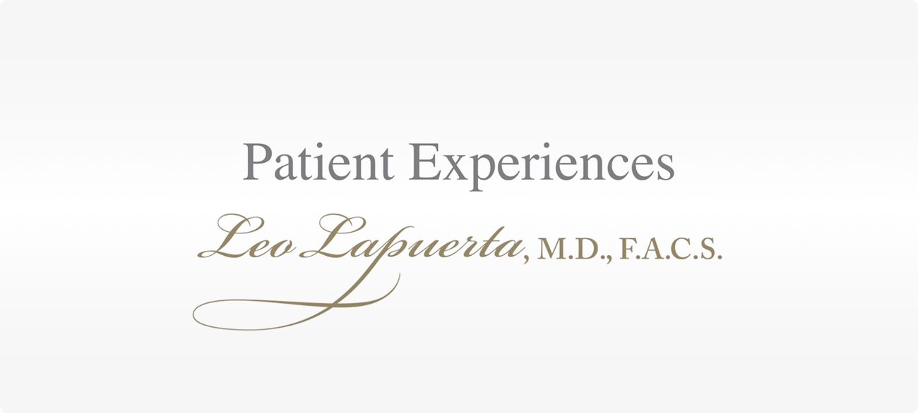 Patient experiences with Dr. Leo Lapuerta, M.D.